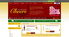 Desktop Screenshot of cheerswinemerchants.co.uk
